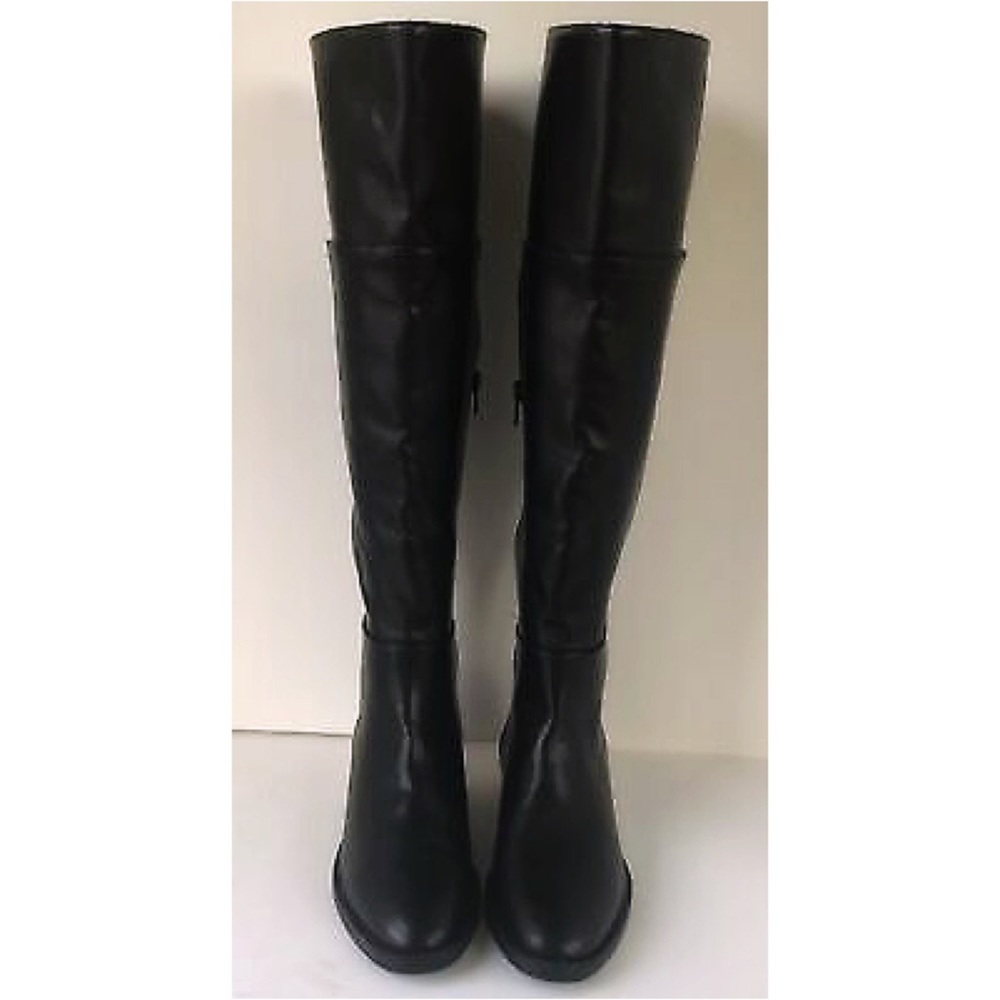Zara Knee High Leather Boots